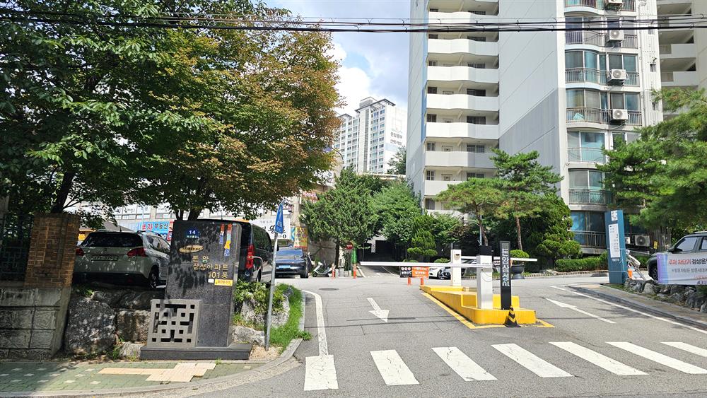 성북구 돈암동 돈암삼성아파트 단지 앞